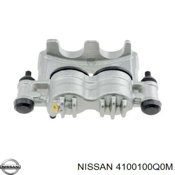 4100100Q0M Nissan pinza de freno delantera derecha