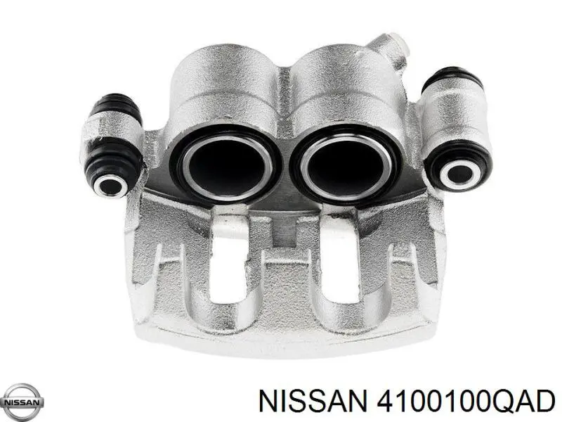 4100100QAD Nissan pinza de freno delantera derecha