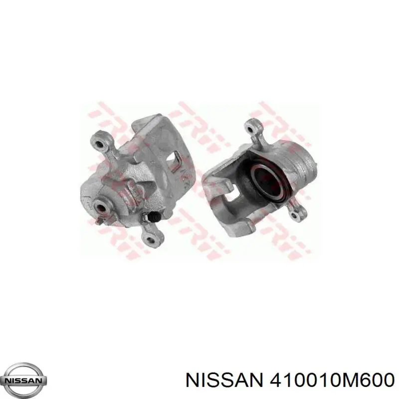 410010M600 Nissan pinza de freno delantera derecha