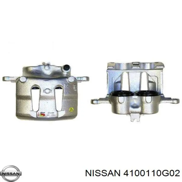 Pinza de freno delantera derecha Nissan/Infiniti 4100110G02 precio, desde 64,87 EUR
