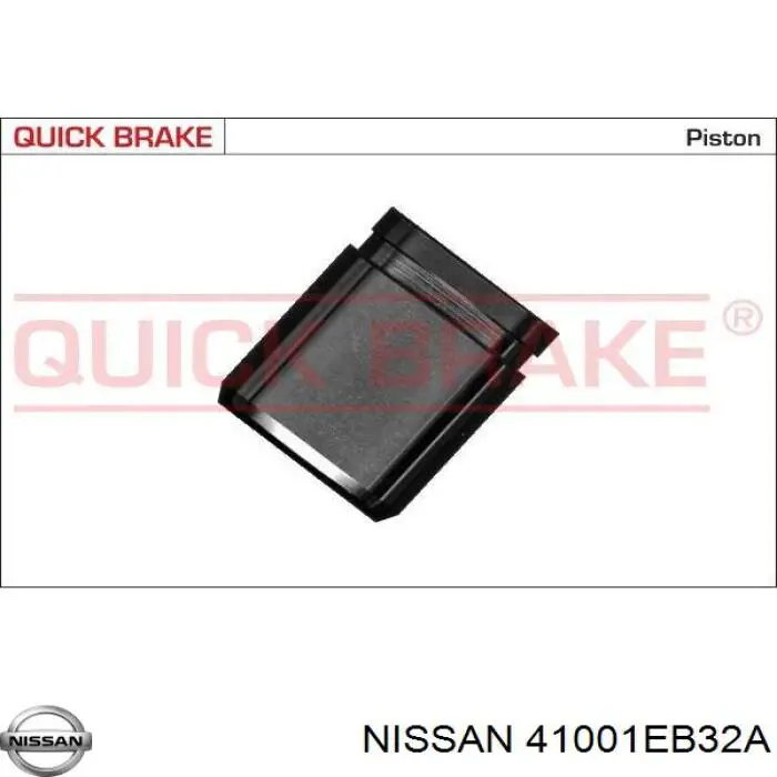 41001EB32A Nissan pinza de freno delantera derecha