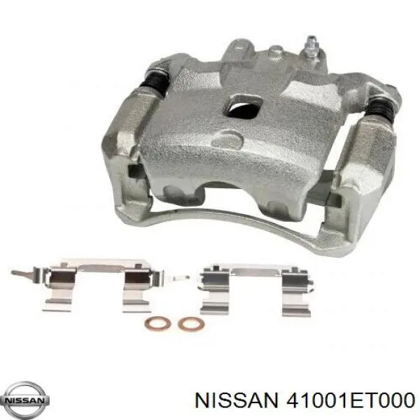 41001-ET000 Nissan pinza de freno delantera derecha