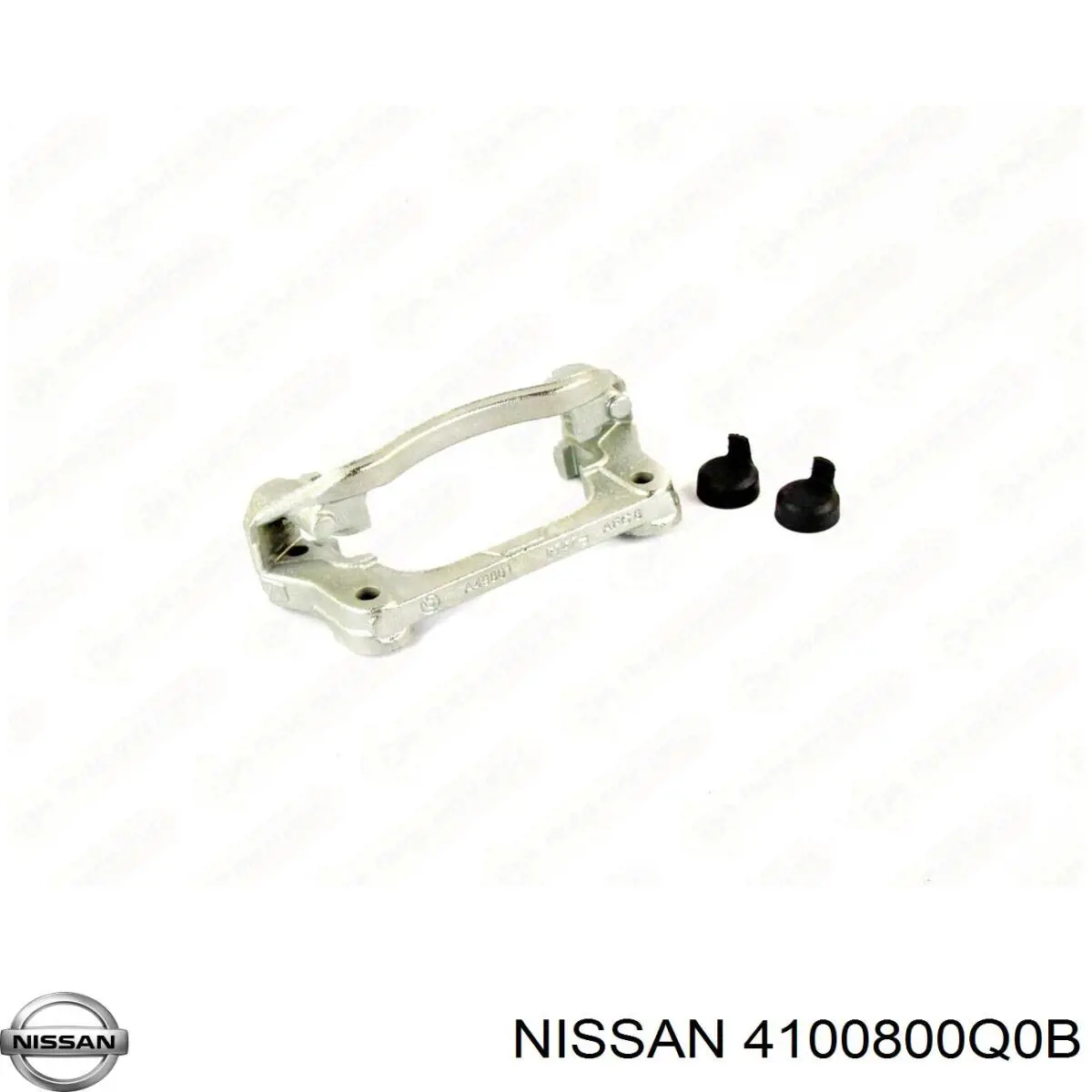 4100800Q0B Nissan soporte, pinza de freno trasera