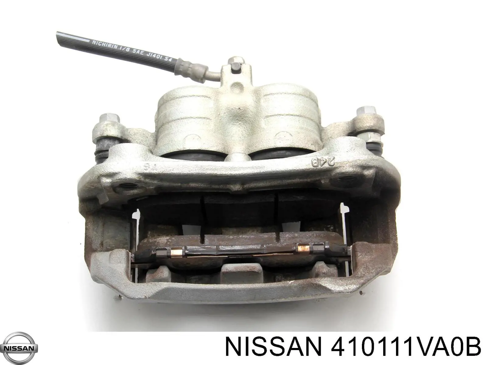 410111VA0B Nissan pinza de freno delantera izquierda