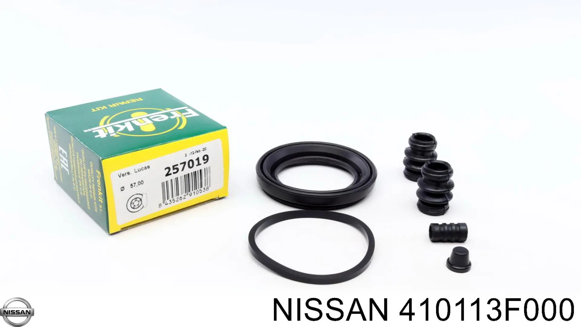 410113F000 Nissan pinza de freno delantera izquierda