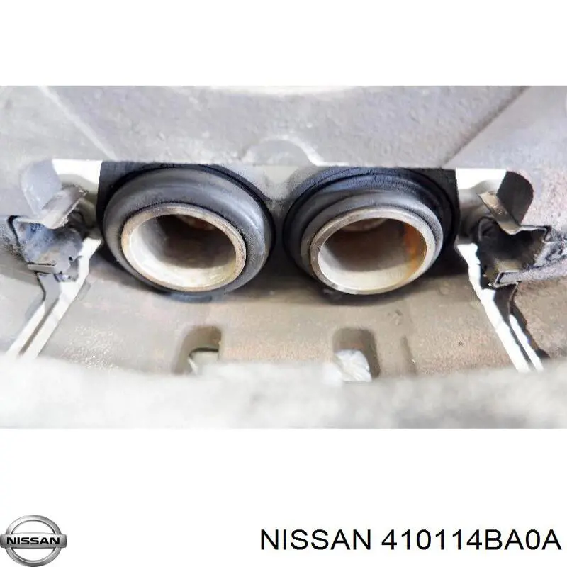 Pinza de freno delantera izquierda 410114BA0A Nissan/Infiniti