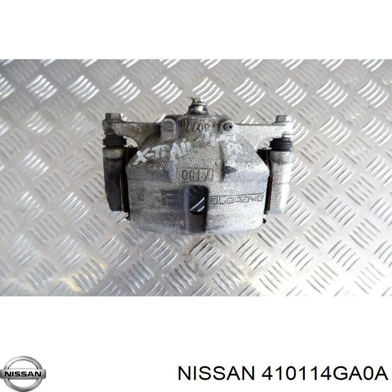 Pinza de freno delantera izquierda 410114GA0A Nissan/Infiniti