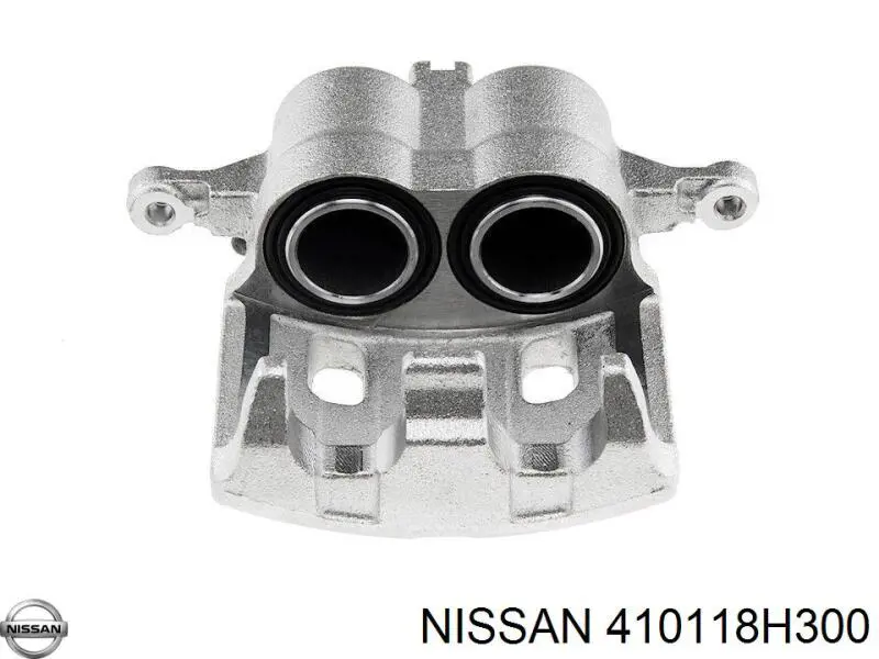 410118H300 Nissan pinza de freno delantera izquierda