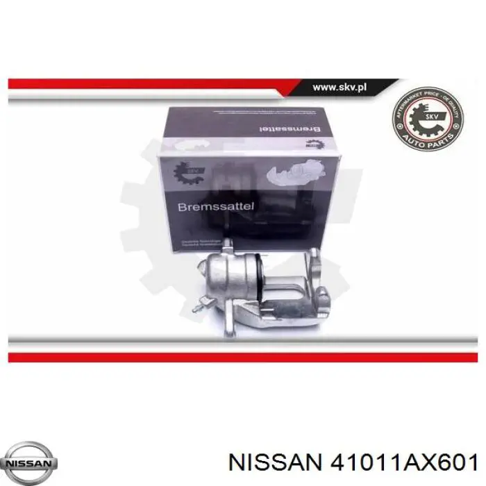 41011AX601 Nissan/Infiniti Pinza de freno delantera izquierda