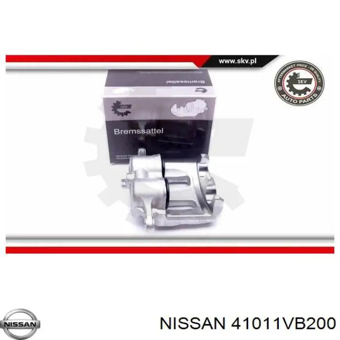 Comprar 41011VB200 Nissan/Infiniti Pinza de freno delantera izquierda
