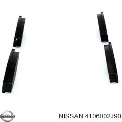 Pastillas de freno delanteras Nissan Patrol Y60