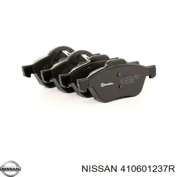 410601237R Nissan pastillas de freno delanteras