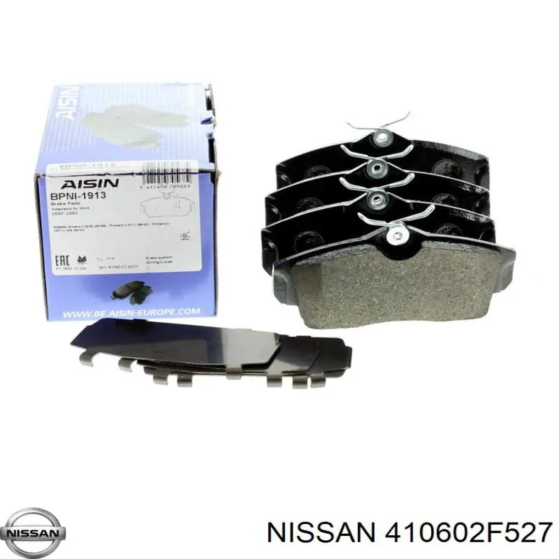 Pastillas de freno delanteras Nissan Primera P11