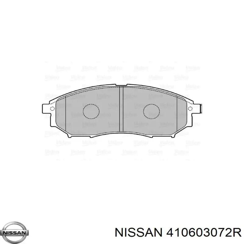 Pastillas de freno delanteras Nissan Navara D40M