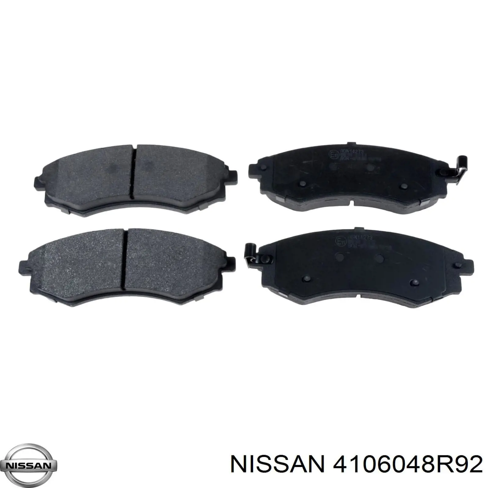 Comprar 4106048R92 Nissan/Infiniti Pastillas delanteras de freno