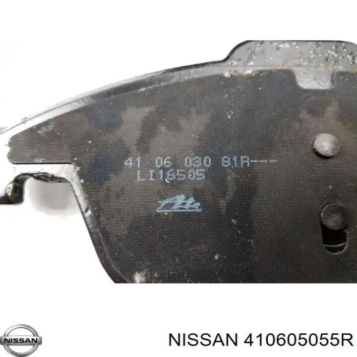 410605055R Nissan pastillas de freno delanteras