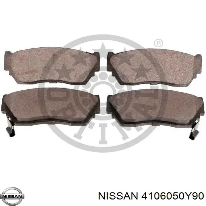 Comprar 4106050Y90 Nissan/Infiniti Pastillas delanteras de freno