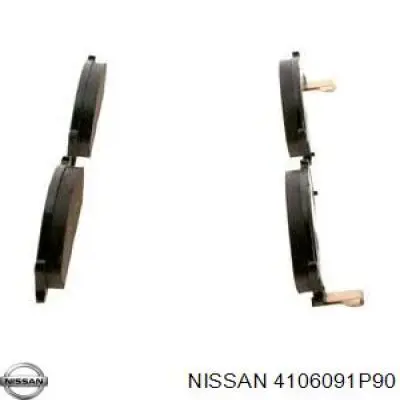 Pastillas de freno delanteras Nissan Terrano 1 WD21