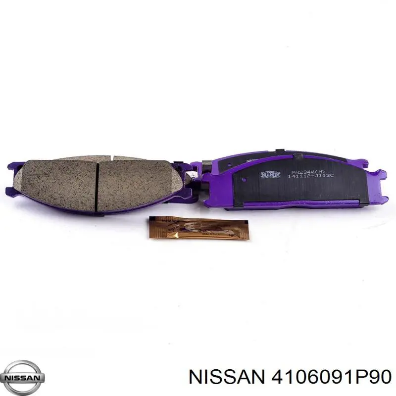 Pastillas de freno delanteras Nissan Terrano 1 WD21