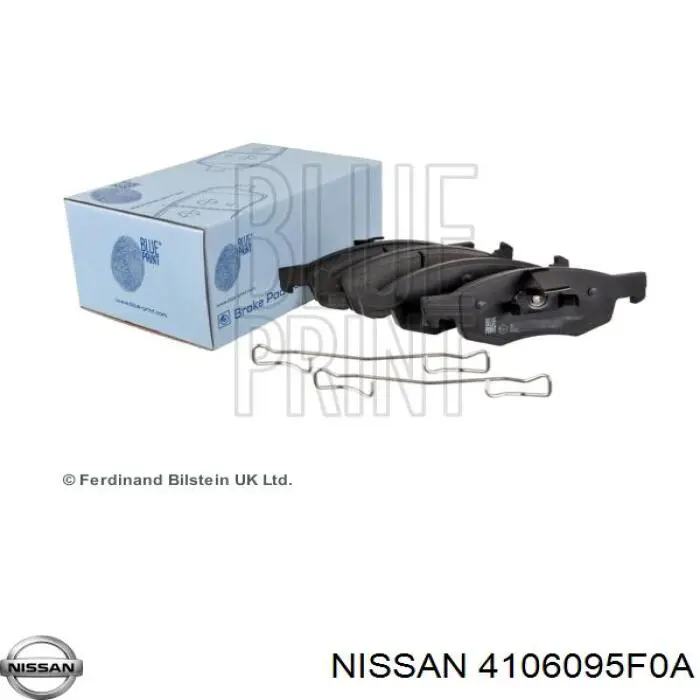 Pastillas freno delanteras Nissan/Infiniti 4106095F0A precio, desde 31,96 EUR