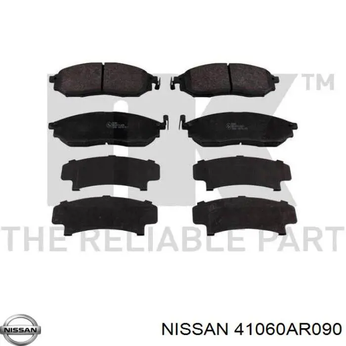 Pastillas de freno delanteras Nissan Navara D40M