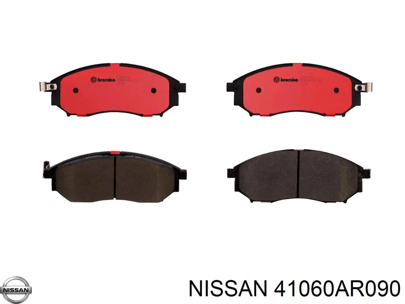 Pastillas de freno delanteras Nissan Navara D40M