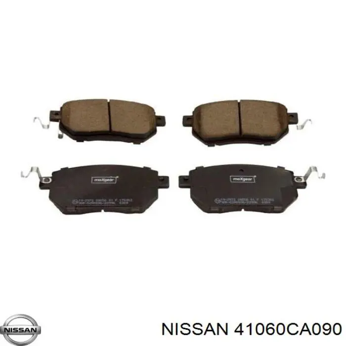 41060CA090 Nissan pastillas de freno delanteras
