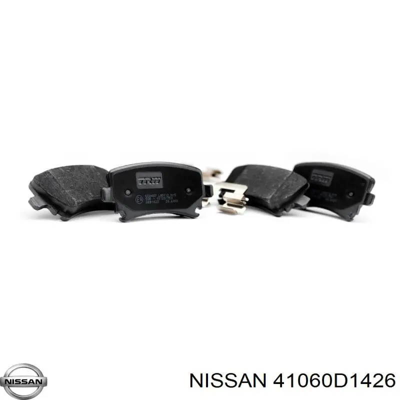 41060D1426 Nissan pastillas de freno delanteras