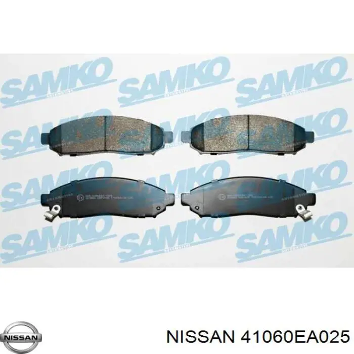 Pastillas freno delanteras Nissan/Infiniti 41060EA025 precio, desde 29,99 EUR