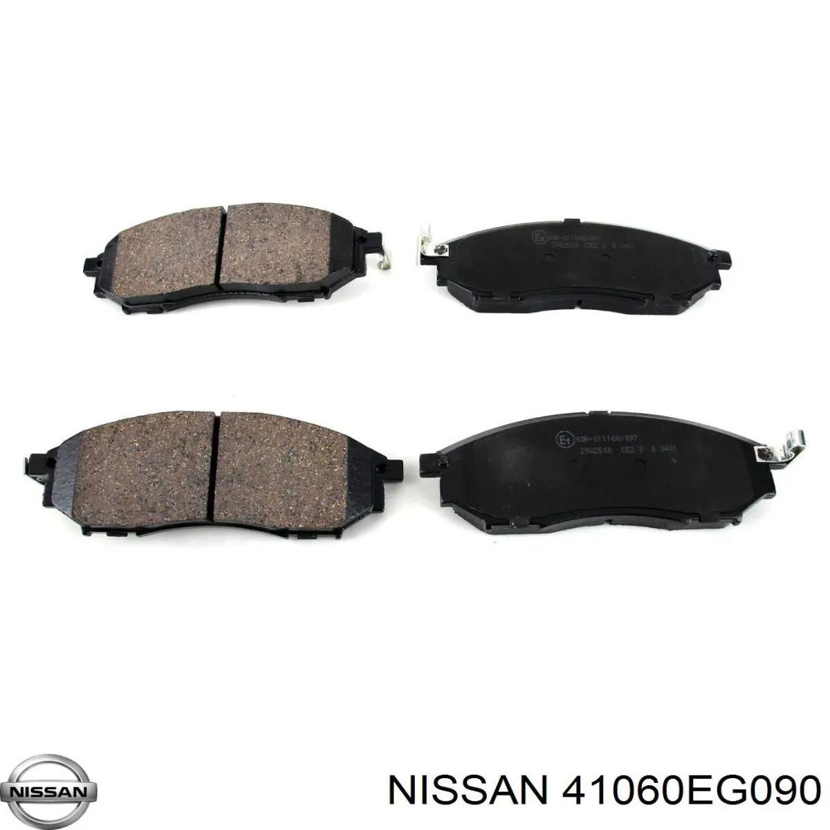 Pastillas de freno delanteras Nissan Navara D40M