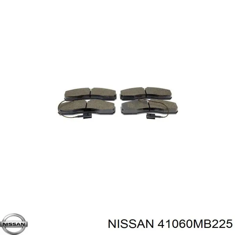 41060MB225 Nissan pastillas de freno delanteras
