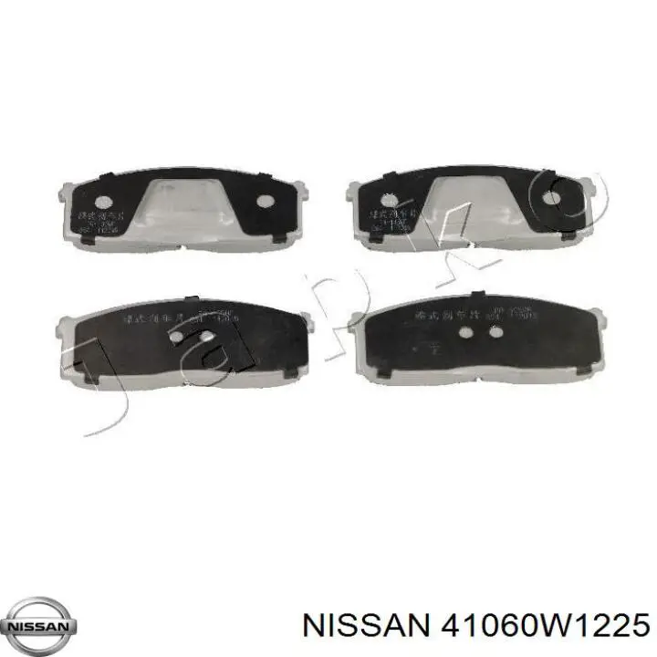 41060W1225 Nissan/Infiniti Pastillas delanteras