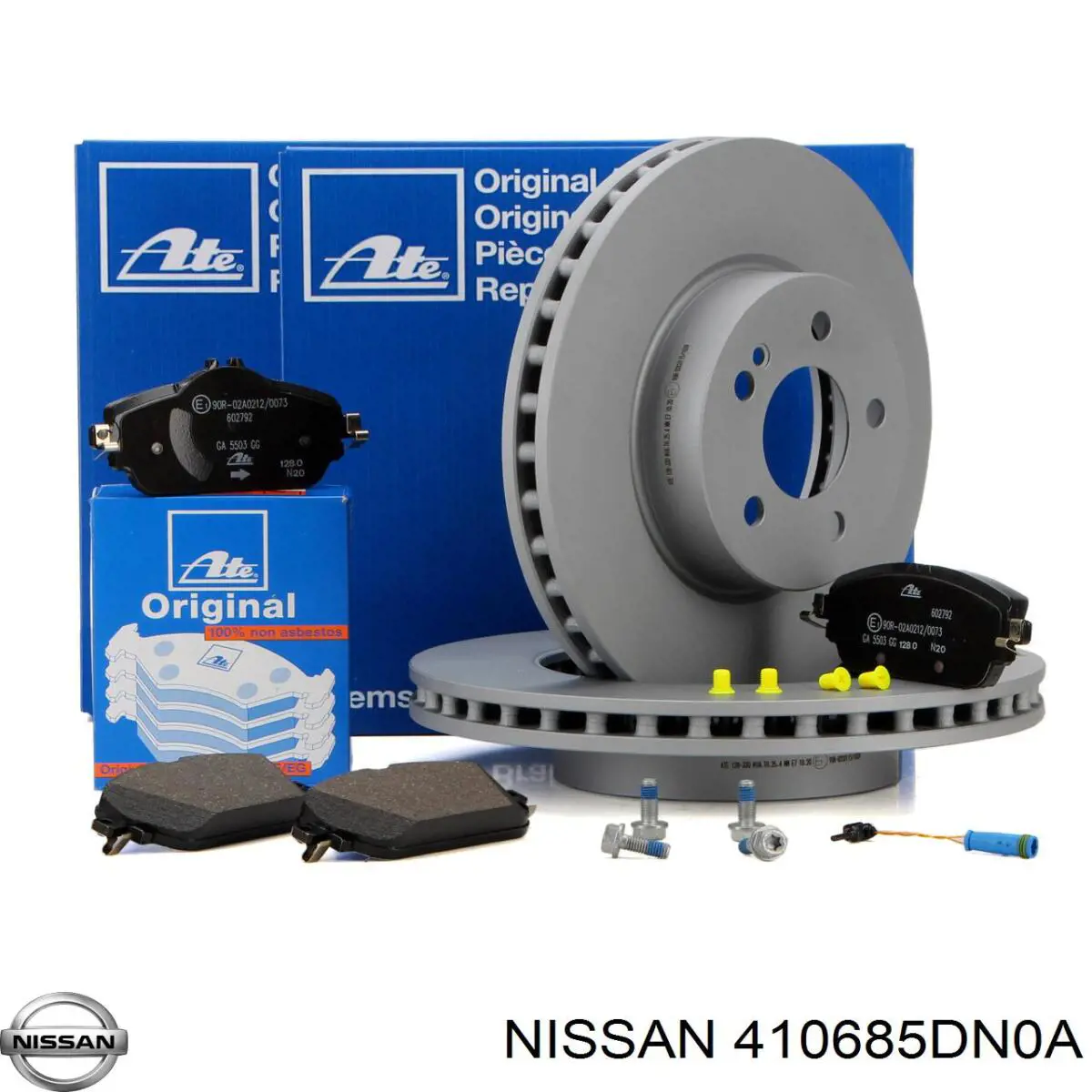 410685DN0A Nissan contacto de aviso, desgaste de los frenos