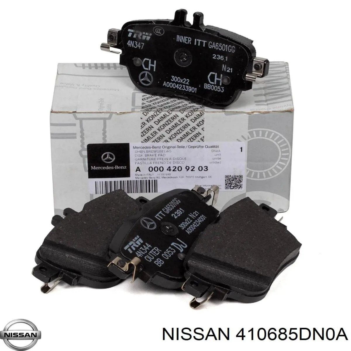 Sensor de desgaste de las pastillas de freno delanteras Open Parts AK316200