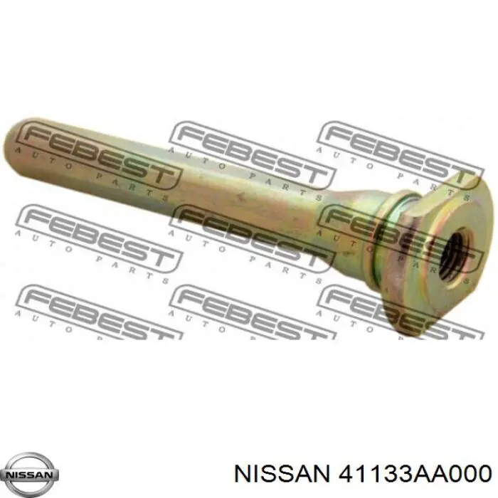 411330W700 Nissan pasador guía, pinza del freno delantera, superior