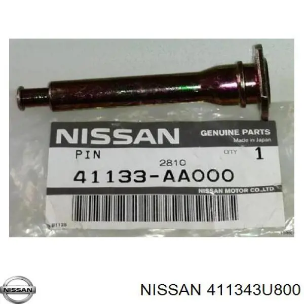 Guía de la pinza de freno delantera Nissan/Infiniti 411343U800 precio, desde 40,55 EUR