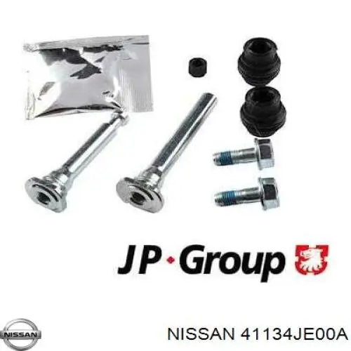 Comprar 41134JE00A Nissan/Infiniti Pasador guía superior de la pinza de freno delantera