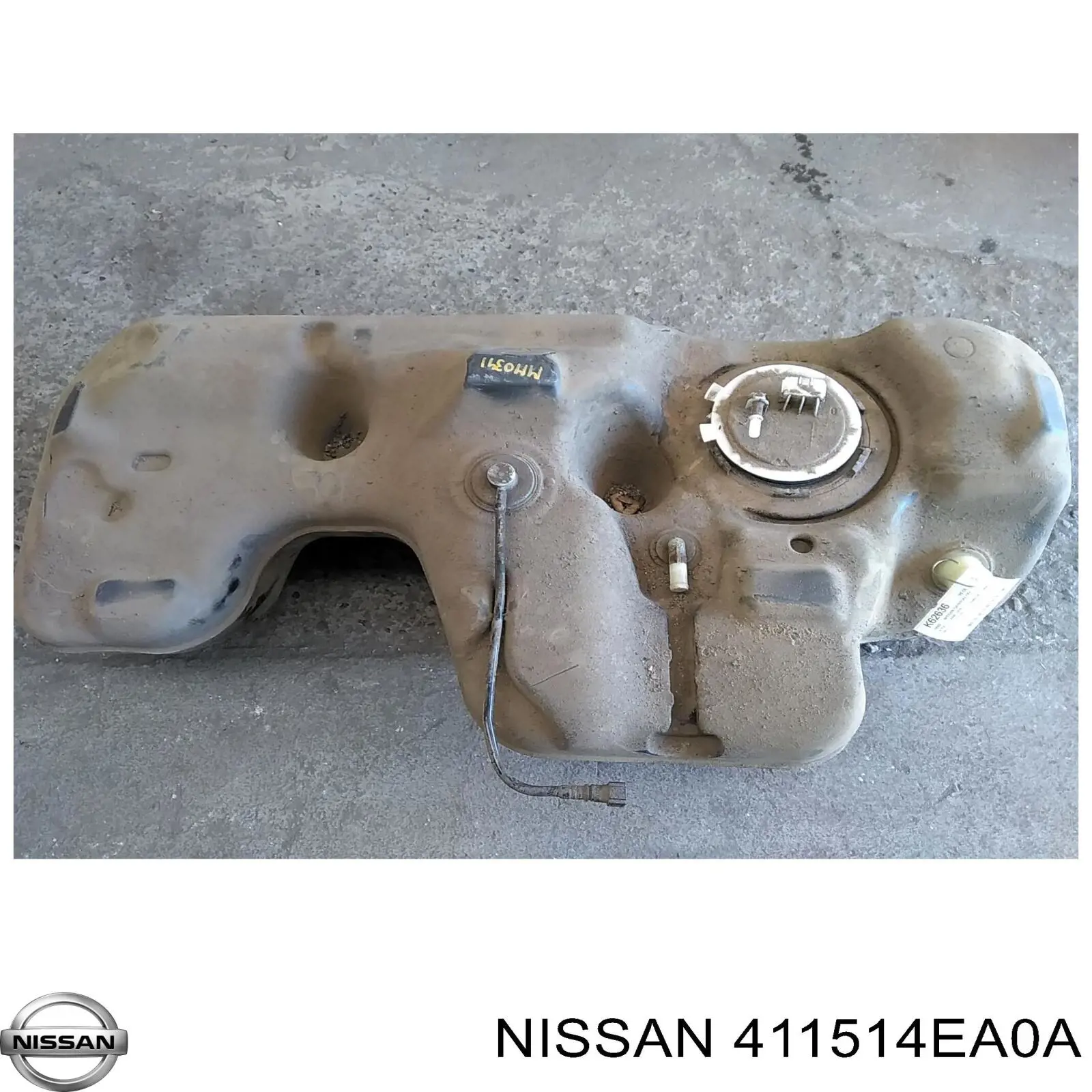 411514EA0A Nissan chapa protectora contra salpicaduras, disco de freno delantero derecho