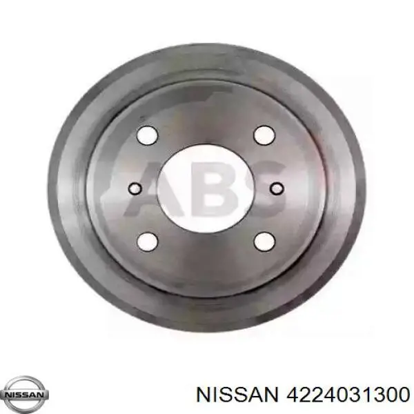 4224031300 Nissan freno de tambor trasero