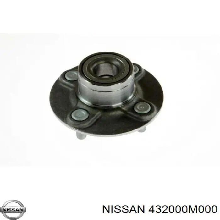 Cubo de rueda trasero 432000M000 Nissan/Infiniti