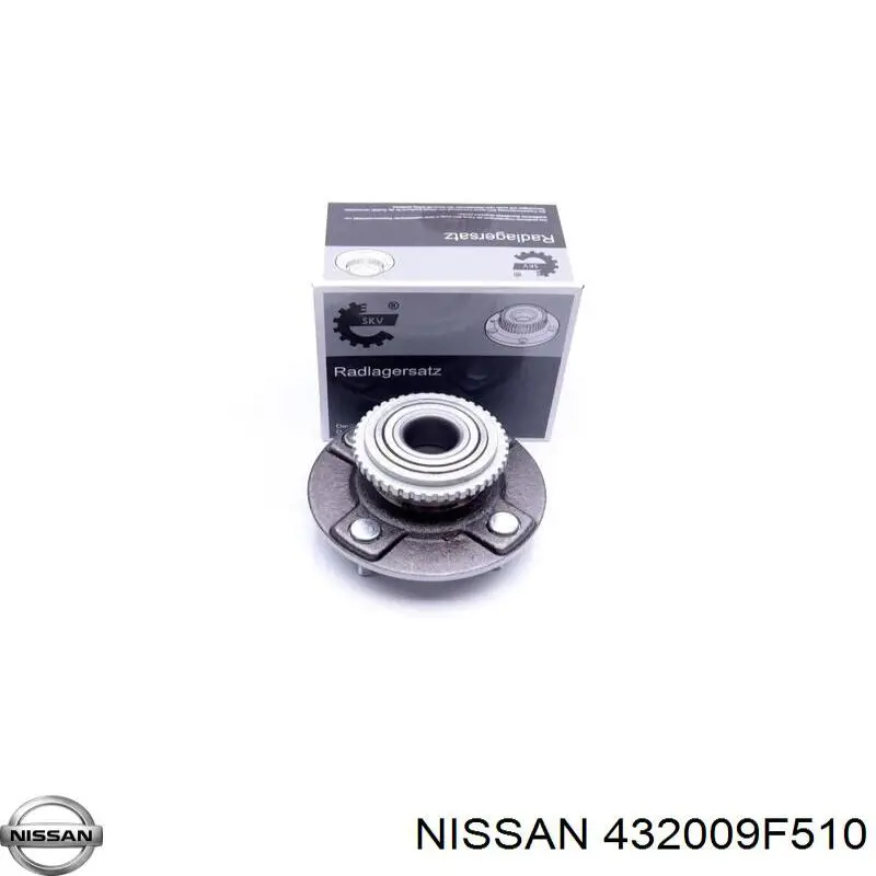 Buje de rueda Nissan/Infiniti 432009F510 precio, desde 46,46 EUR