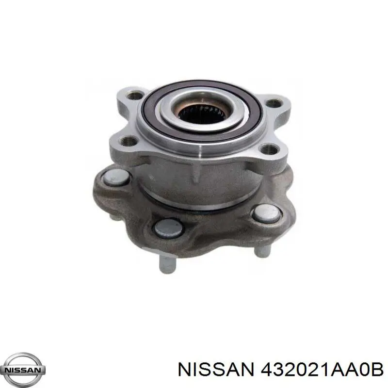 432021AA0B Nissan cubo de rueda trasero