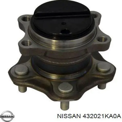 432021KA0A Nissan cubo de rueda trasero