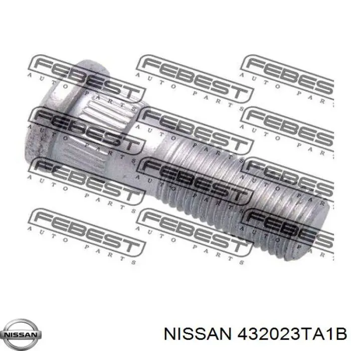 432023TA1B Nissan cubo de rueda trasero