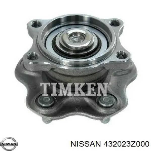 432023Z000 Nissan cubo de rueda trasero