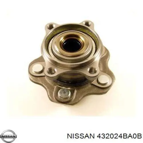 432024BA0B Nissan cubo de rueda trasero