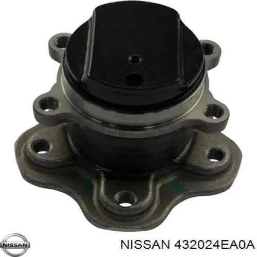 432024EA0A Nissan cubo de rueda trasero