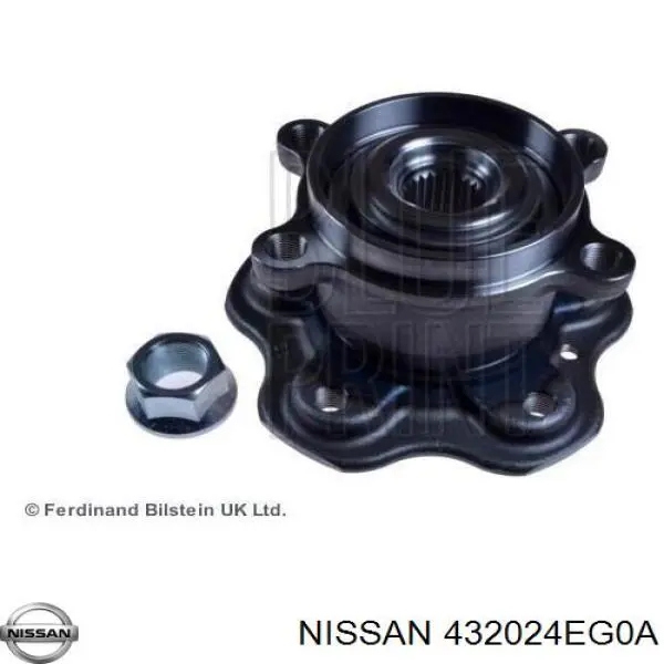 Comprar 432024EG0A Nissan/Infiniti Cubo de rueda, Eje trasero
