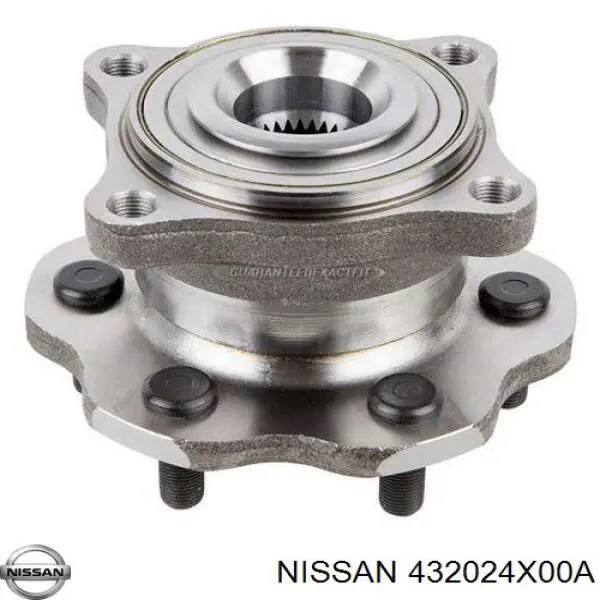 432024X00A Nissan cubo de rueda trasero