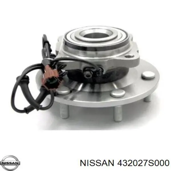 Cubo de rueda trasero 432027S000 Nissan/Infiniti